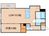 LaMaison大田町 1LDKの間取り