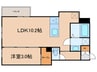 LaMaison大田町 1LDKの間取り