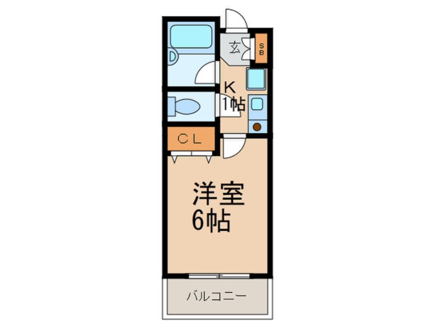 間取図 エクセレント坂田