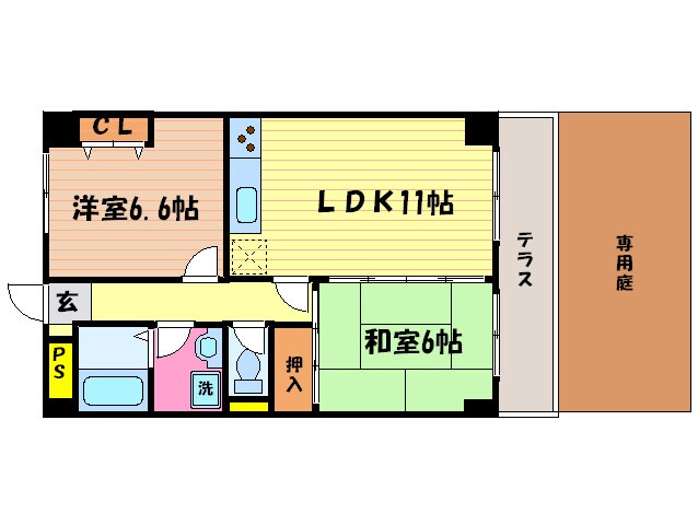 間取り図 メゾン桂川