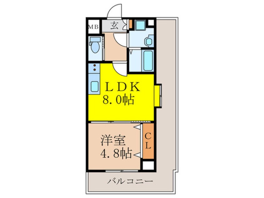 間取図 プレジール