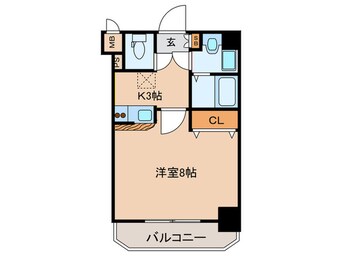 間取図 エクセラン玉造