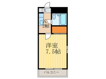 間取図 サウザン・ポイント