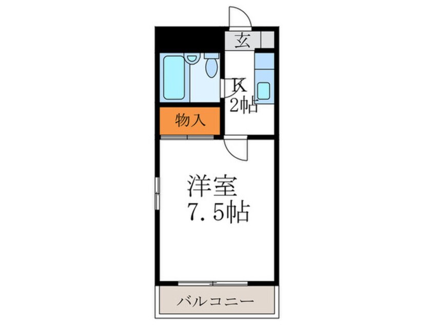 間取図 サウザン・ポイント