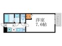 フラッティ四条大宮Ⅱの間取図