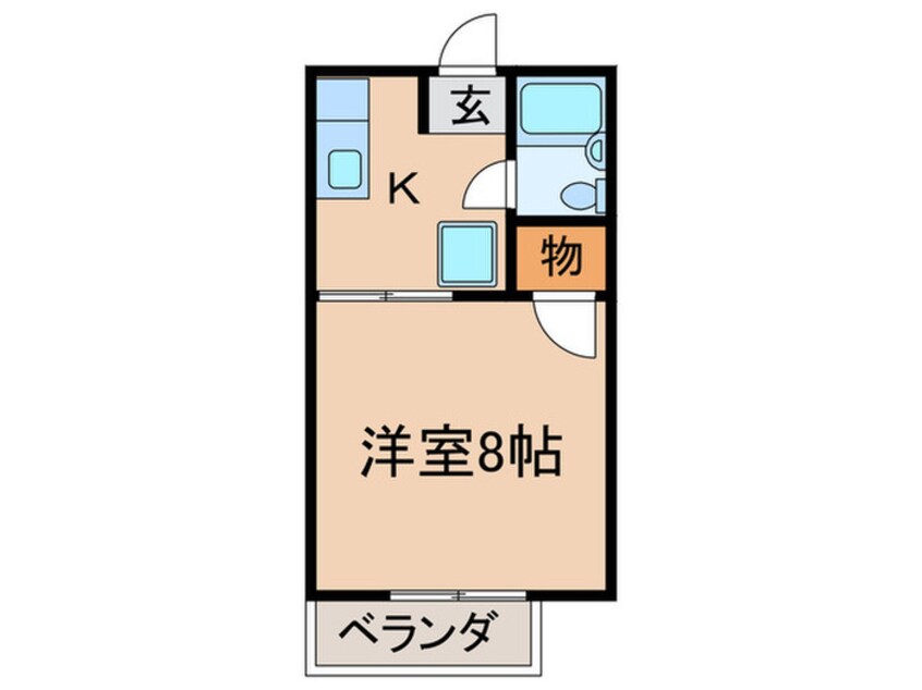 間取図 北尾ハイツⅠ