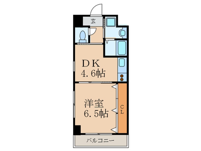 間取り図 ヒルズ南吹田