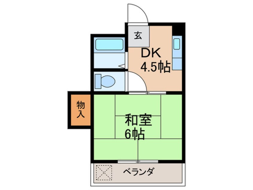 間取図 メゾンミキエン