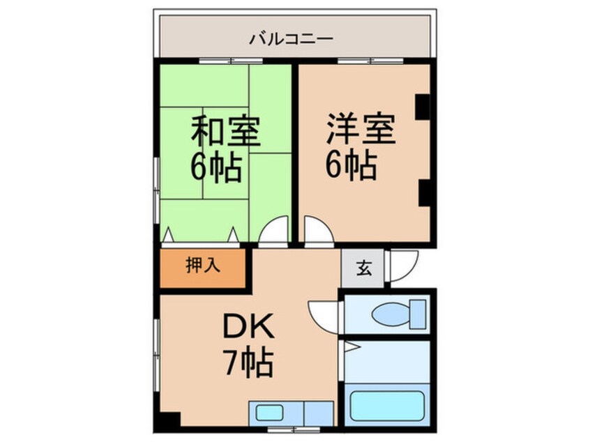 間取図 メゾンミキエン