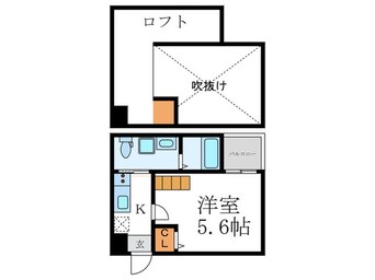 間取図 ロフティ四条大宮