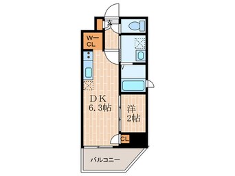 間取図 ＮＥＸＴ　ＳＴＡＧＥ　神戸元町