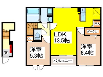 間取図 ヴィラ　ハーツデール