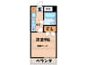 カ－サ高村 1Kの間取り