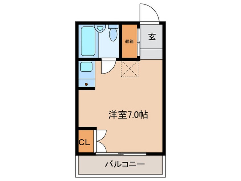 間取図 ケーズコート