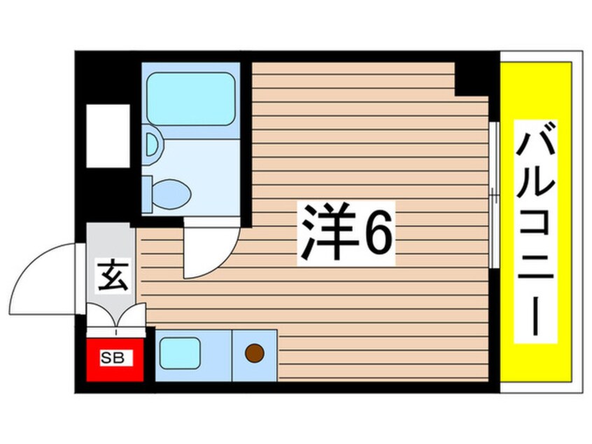 間取図 メゾンフィルブロード