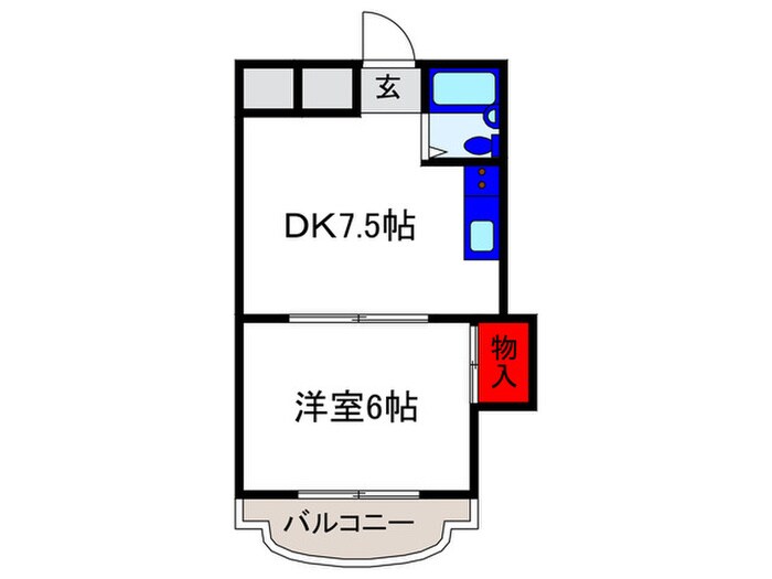 間取り図 ニュ－ライン曽根