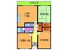 サンハイツ岩本 3LDKの間取り