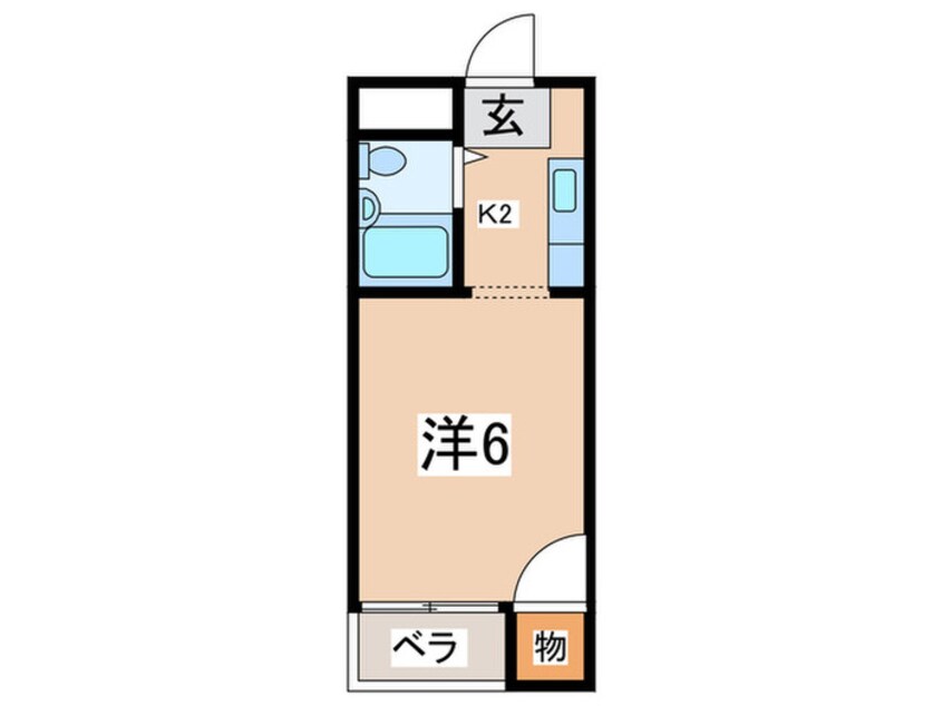 間取図 カツタビルディング５号館