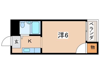 間取図 カツタビルディング５号館