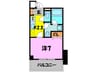 フル－ル西宮北口 1Kの間取り