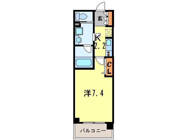 間取り図 フル－ル西宮北口