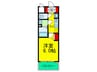 ﾌﾟﾚｻﾝｽ天満橋ﾄﾗｯﾄﾞ(1102） 1Rの間取り