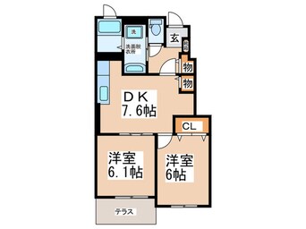 間取図 エスポワール