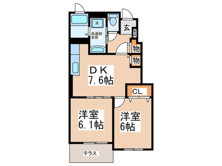 間取図 エスポワール