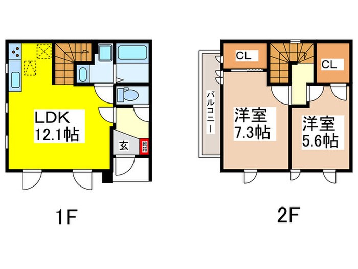 間取り図 仮)ブエナ・テラス