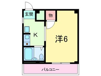 間取図 シャトル