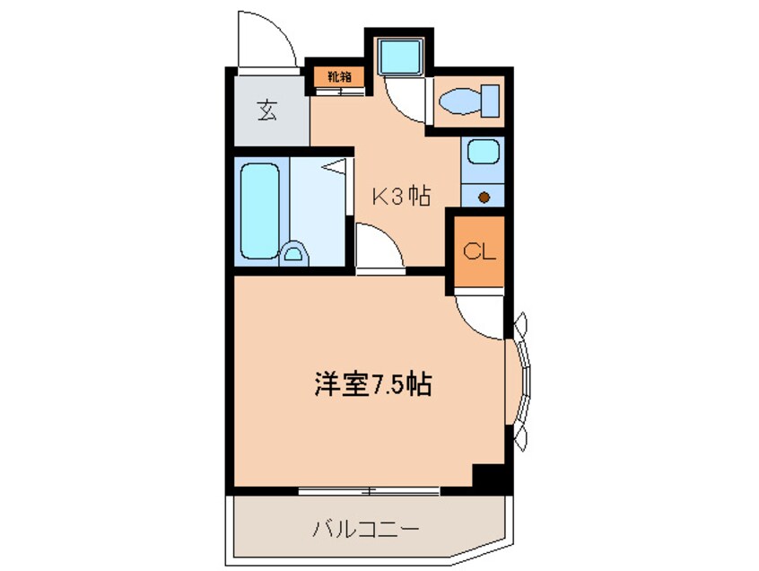 間取図 マンション南向き