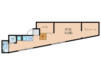 間取図 レジデンスヘルムⅢ