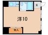 アセンダ六甲山の手 1Rの間取り