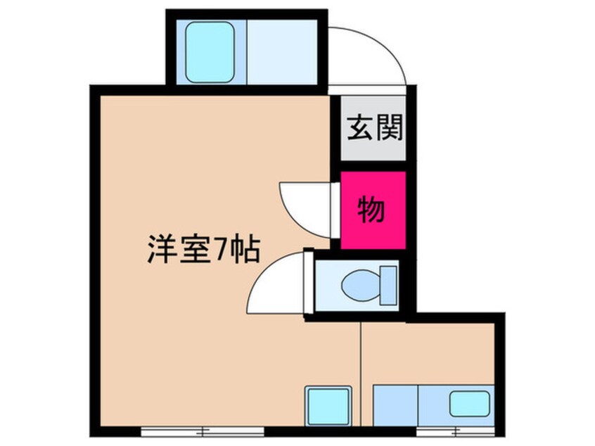 間取図 ブリリア宝