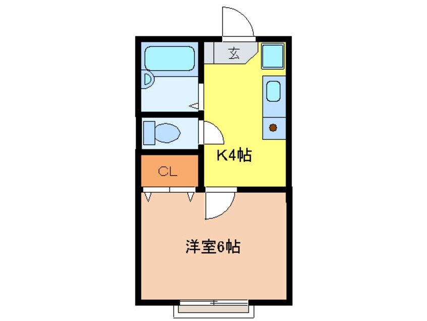 間取図 コーポハイム