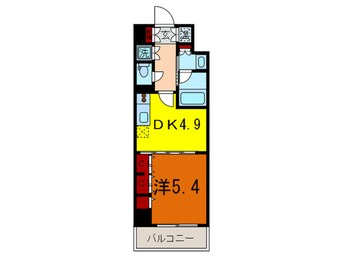 間取図 レジディア神戸磯上