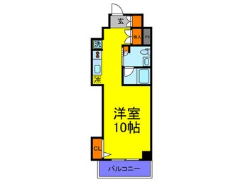 間取図 レジディア神戸磯上