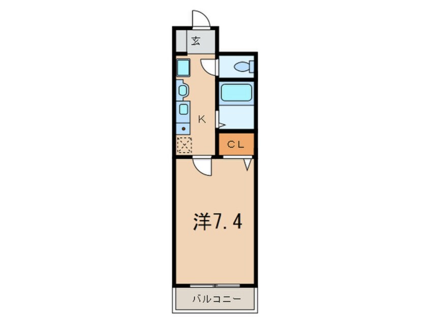 間取図 ミリオンベル本山