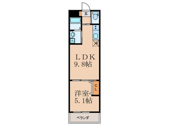 間取図 仮）ＬＥＩ椥辻勧修