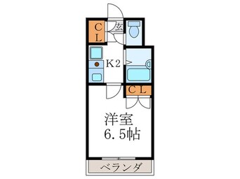 間取図 ピラ－ズ御所西