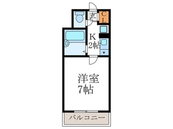 間取図 ピラ－ズ御所西
