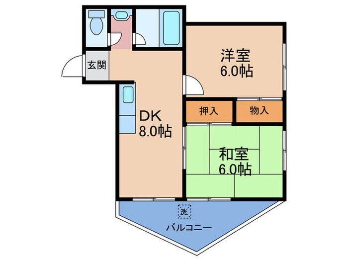 間取り図 パインコート大淀
