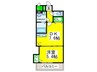 ＫＭレジデンス堺東駅前 1DKの間取り