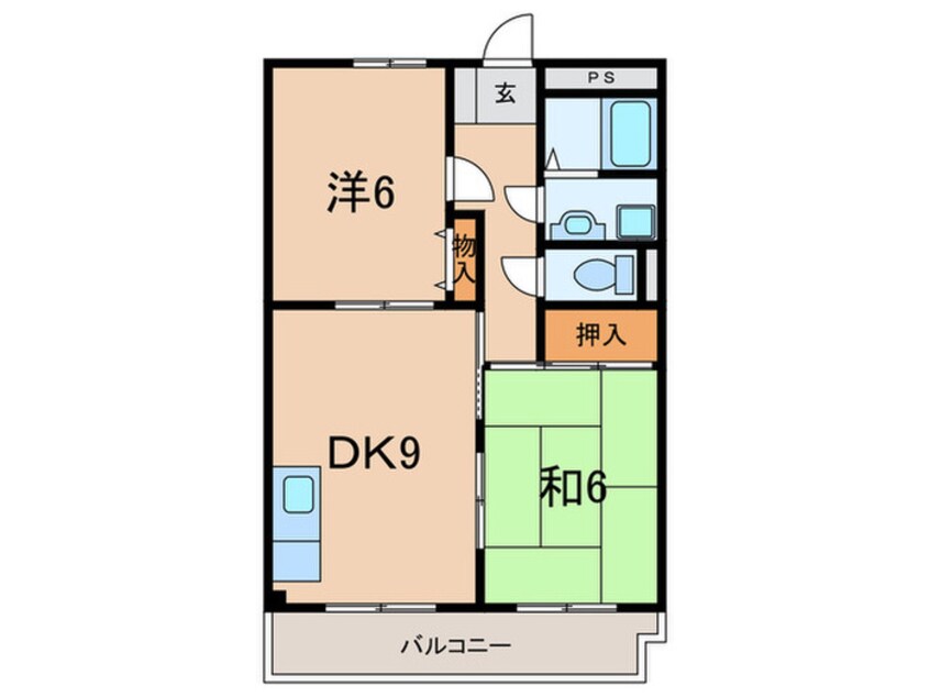 間取図 ポリアンサローズ