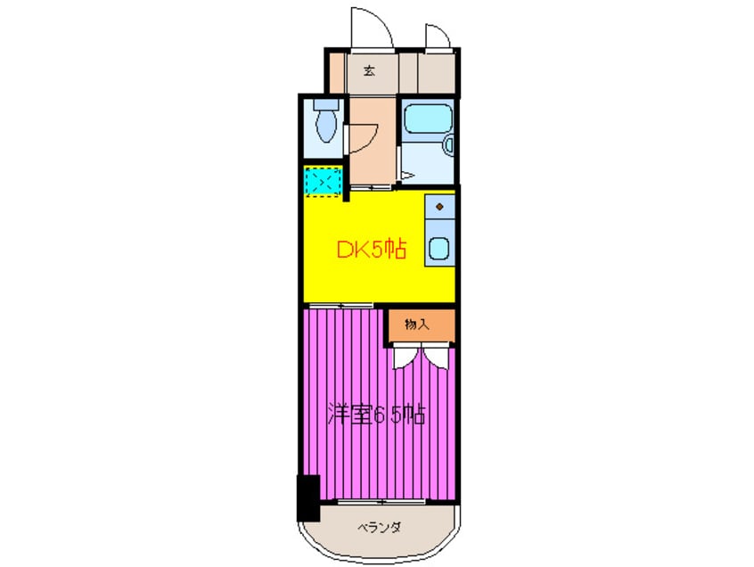 間取図 ノルデンハイム東三国Ｃ棟