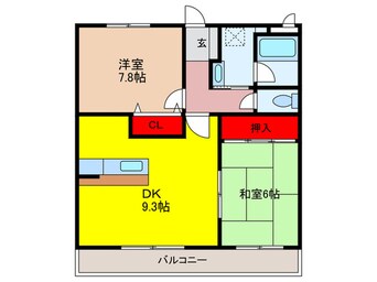 間取図 ソレーユ関西