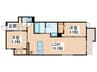 Passaro Grande墨江EAST 2LDKの間取り