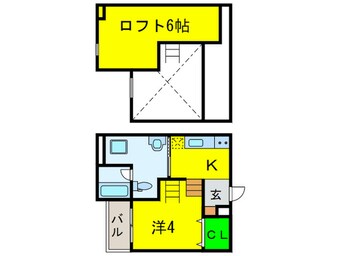 間取図 アルテミス湊