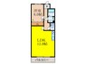 双葉マンション 1LDKの間取り