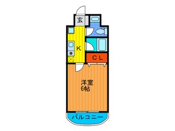 間取図 ノルデンハイムリバ－サイド十三